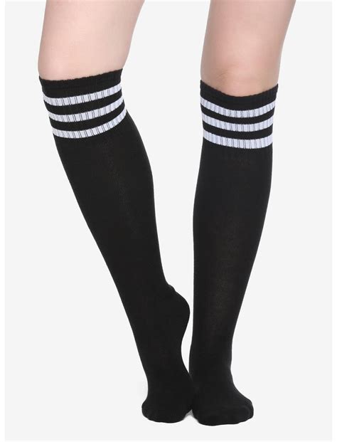 hot topic knee socks|More.